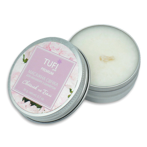 TUFI profi PREMIUM massagekaars met glans Zonsopgang op Bali 30 g (0097221) - Фото №1