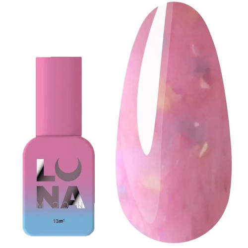 Base LUNA Yuki Base №21 Rosa mit Flittergold 13 ml (320-1358) - Фото №1