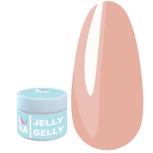 Гель для наращивания ногтей LUNA Jelly Gelly №6 персиковый 15 мл (324-1540)