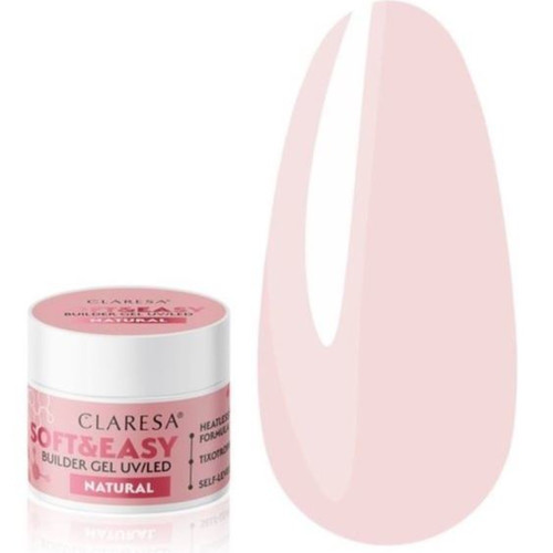Гель для наращивания Claresa SOFT&EASY BUILDER GEL NATURAL 90г
