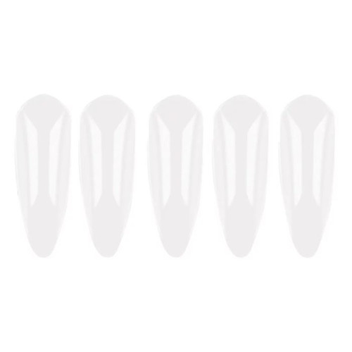 Гелевые типсы для наращивания ногтей LUNA moon  Stiletto Medium (500 шт)