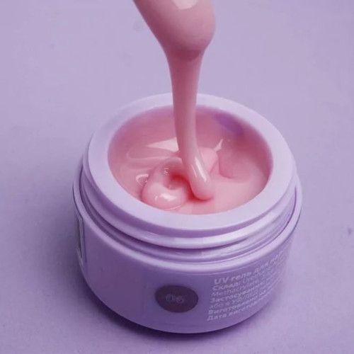 UV гель для наращивания TUFI profi PREMIUM Builder Gel 08 Blush 15 г - Фото №2