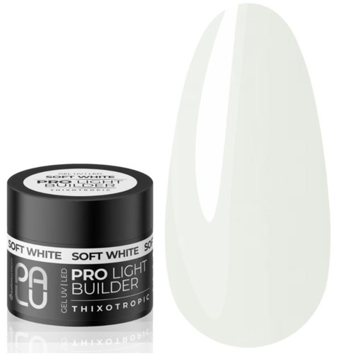 Строительный гель PALU Pro Light Builder Soft White 12g