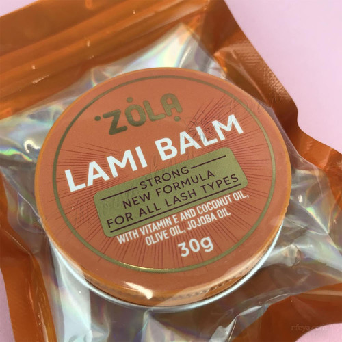 Laminierkleber ZOLA Lami Balm Orange mit Zitrusduft 30g - Фото №3