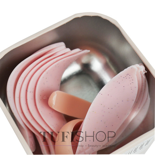 Набор валиков ZOLA Pinky Shiny Pads для ламинирования розовый 6 пар - Фото №3