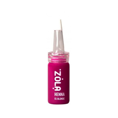 Wenkbrauwhenna ZOLA Henna №01 Blond professionele corrector 10g - Фото №1