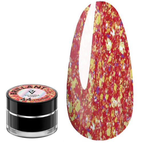 Гель Victoria Vynn BRILLANT GEL 44 Cornelian 5g