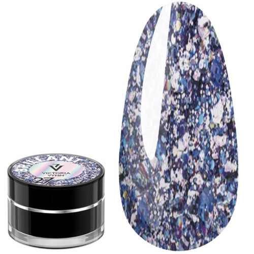 Гель Victoria Vynn BRILLANT GEL 27 Amethyst 5g