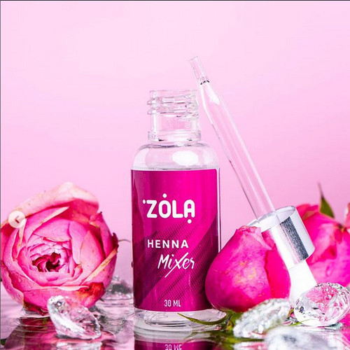 Активатор для хны Zola Henna Mixer минеральный раствор 30 мл - Фото №2