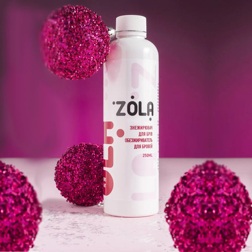 Обезжириватель для бровей ZOLA с увлажняющим эффектом 250 мл - Фото №3