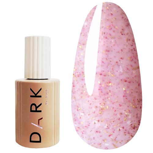 База Dark Pro Base Potal 36 розовый с поталью, 15 ml - Фото №1