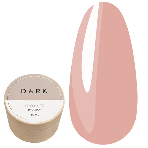 База DARK PRO base 10 бежевый, 30 ml - Фото №1