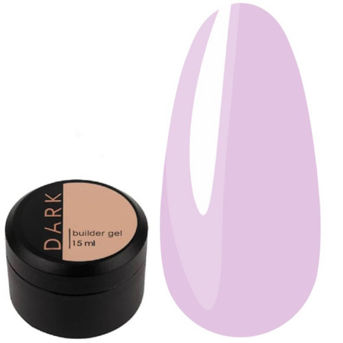 Gel für Extensions DARK Builder Gel Nr. 03,15 ml - Фото №1