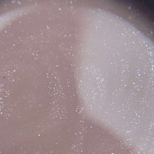 Гель для наращивания DARK Medium Gel №33 бежевый с блестками 15 мл - Фото №2