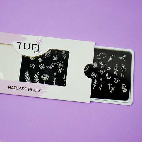Пластина для стемпинга TUFI profi  PREMIUM  1 - Фото №2
