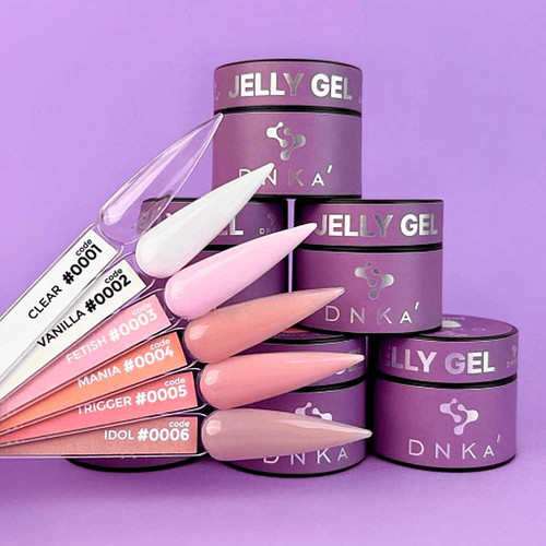 Гель-желе DNKa Jelly Gel №1 Clear 15 мл (JGD0001) - Фото №3