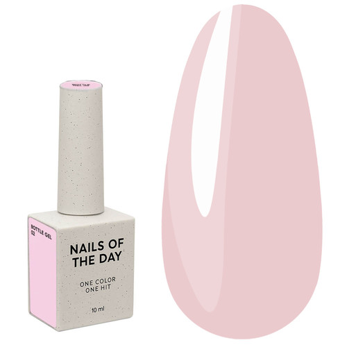 NAILSOFTHEDAY Flesje gel 02 extension roze, 10 ml - Фото №1