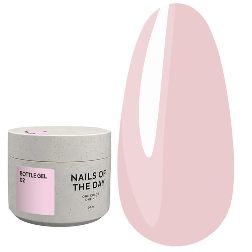 NAILSOFTHEDAY Flesje gel 02 extension roze, 30 ml - Фото №1