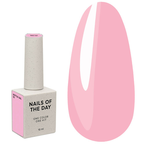 NAILSOFTHEDAY Flesje gel extension 03 roze, 10 ml - Фото №1