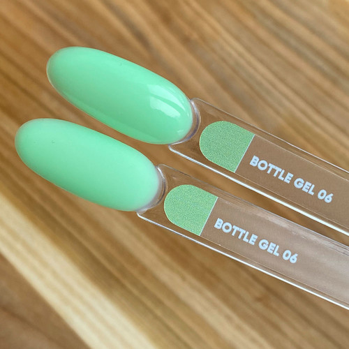 Гель NAILSOFTHEDAY Bottle gel 06 зеленый, 30 мл - Фото №3