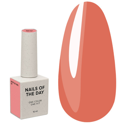 NAILSOFTHEDAY Flesje gel extension 07 nude, 10 ml - Фото №1