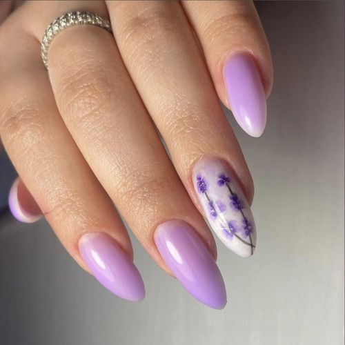 Гель NAILSOFTHEDAY Bottle gel 09 фиолетовый, 10 мл - Фото №3