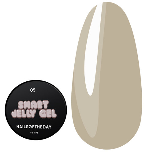 Гель NAILSOFTHEDAY Jelly gel 05, 15 мл - Фото №1