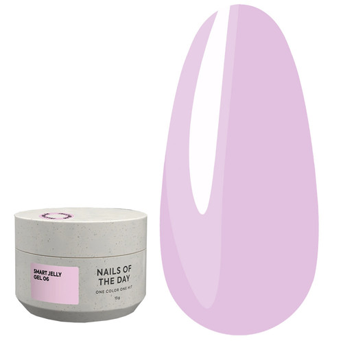 Gel NAILSOFTHEDAY Jelly gel 06, 15 ml - Фото №1