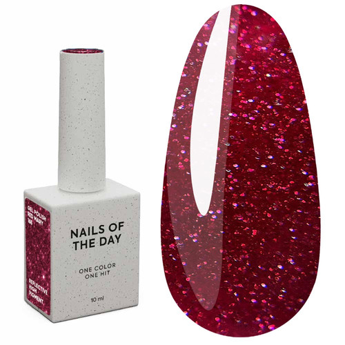NAILSOFTHENIGHT Red Mary hybride nagellak, 10 ml - Фото №1