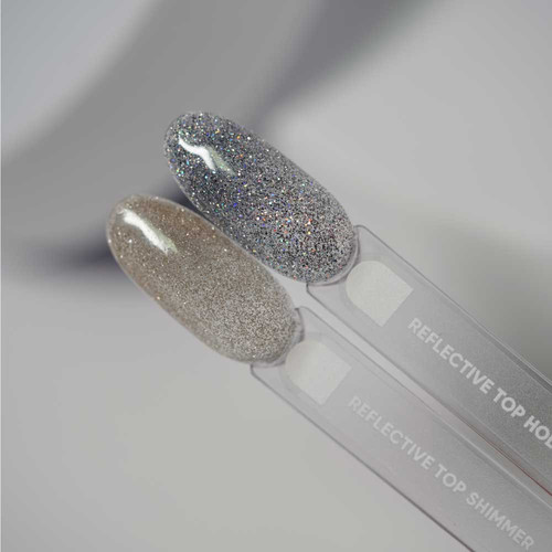 Топ NAILSOFTHENIGHT Reflective top Shimmer, 10 ml - Фото №3