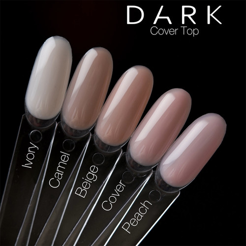 Farbiges Dark Peach Top ohne Klebeschicht 10 ml - Фото №3
