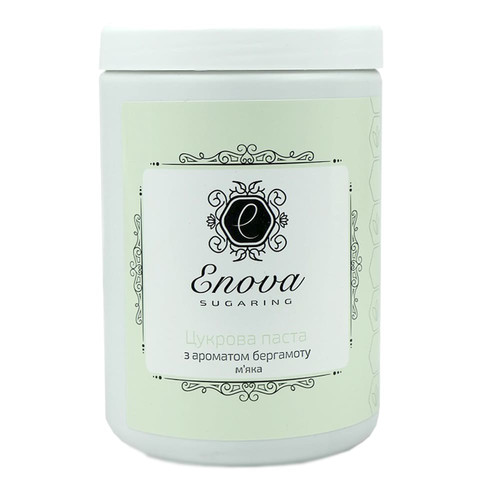 Enova sugar paste green with bergamot (soft) 1400 g