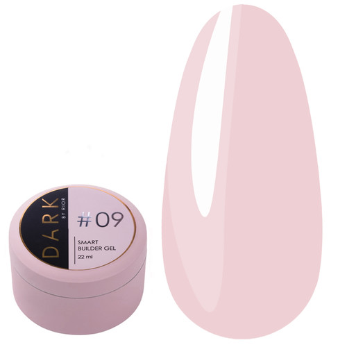 Gel für Erweiterungen Dark Smart Builder Gel 09 22 ml - Фото №1