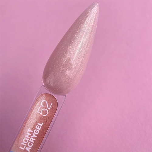 Acrigel LUNA Light №52 beige mit Schimmer 13 ml (249-2707-0545) - Фото №3