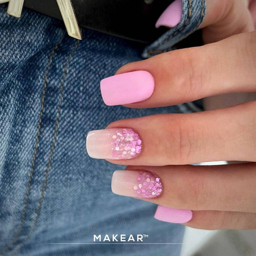 База для ногтей MAKEAR Builder Base Pink 8 мл - Фото №2