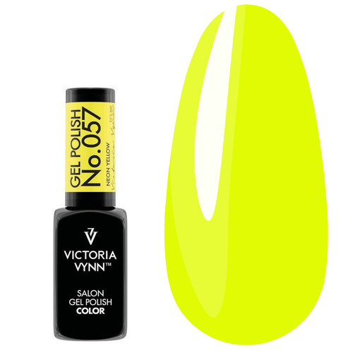 Гель лак Victoria Vynn GEL POLISH 057 Neon Yellow 8 мл - Фото №1