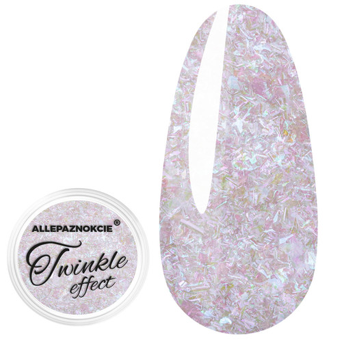 Втирка для ногтей Allepaznokcie Twinkle Effect №6 1 г - Фото №1