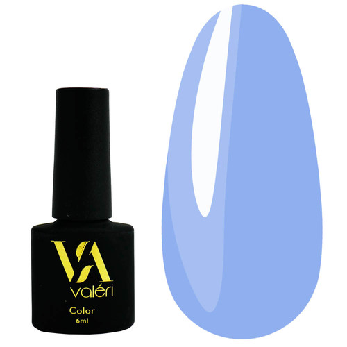 Гель-лак VALERI Color №045 холодный светло-синий 6 мл (VA45) - Фото №1
