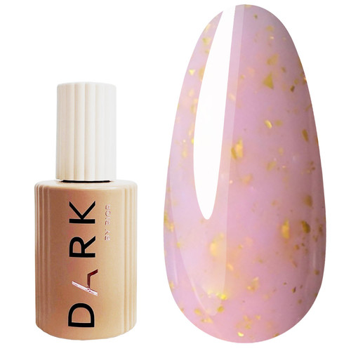 База Dark Pro Base Potal 41 розовый персик с поталью 15 мл - Фото №1