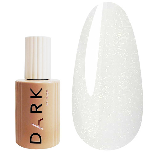База DARK PRO base Shine 08 молочный с опаловыми блестками 15 мл - Фото №1