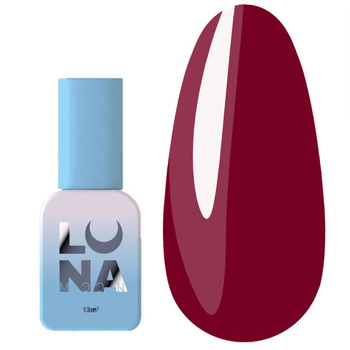 Гель-лак Lunamoon Color №72 темно-малиновый 13 мл (047-2120-0356) - Фото №1