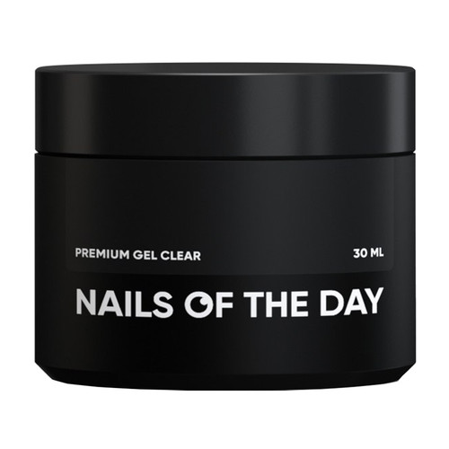 Строительный гель NAILSOFTHEDAY Premium gel clear 30 мл - Фото №1