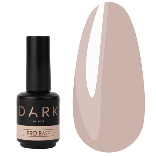 База DARK PRO base 46 бежевый, 15 ml - Фото №2