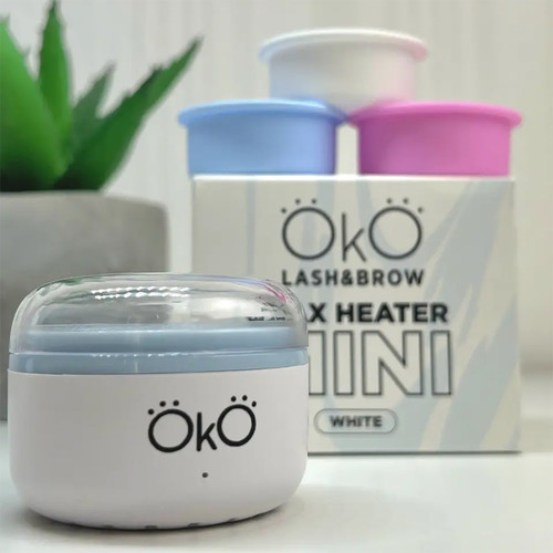 Воскоплав OKO mini wax heater white 15 мл - Фото №2