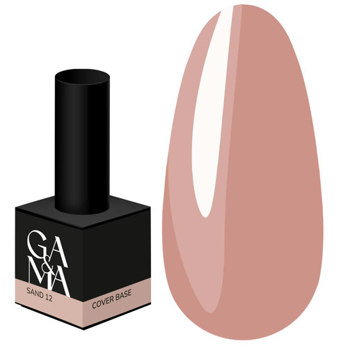 База для ногтей GA&MA Cover Base №012 Sand 15 мл (7700332) - Фото №1
