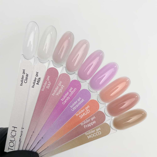 Гель для наращивания Touch Builder Gel Milk 30 мл - Фото №5