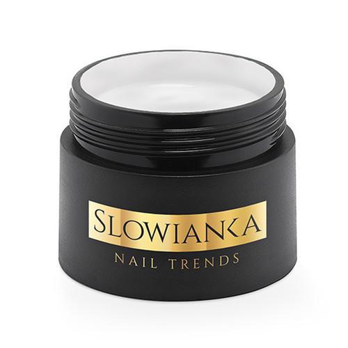 Гель для наращивания Slowianka Builder Gel MILKY MARSHMALLOW COVER - non leveling 15 г - Фото №2