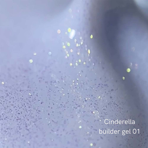 Гель NAILSOFTHEDAY Cinderella builder gel 01 молочный с жемчужным переливом 15 г - Фото №2