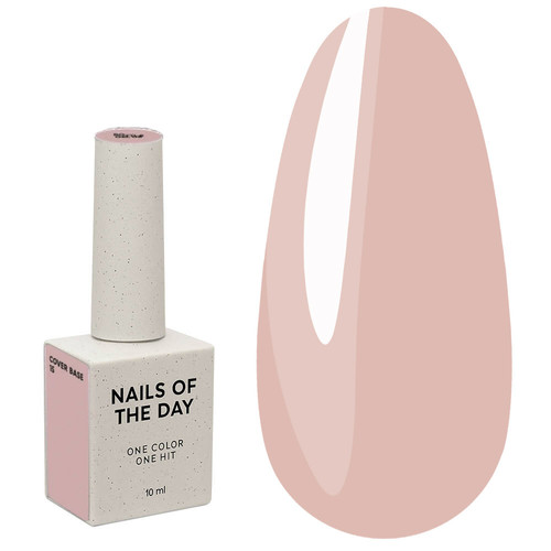 NAILSOFTHEDAY Cover Base NIEUW Formule 15 natuurlijk nude 10 ml - Фото №1