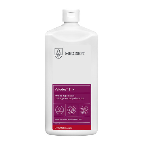 Средство для дезинфекции кожи рук Medisept VELODES SILK 500 мл